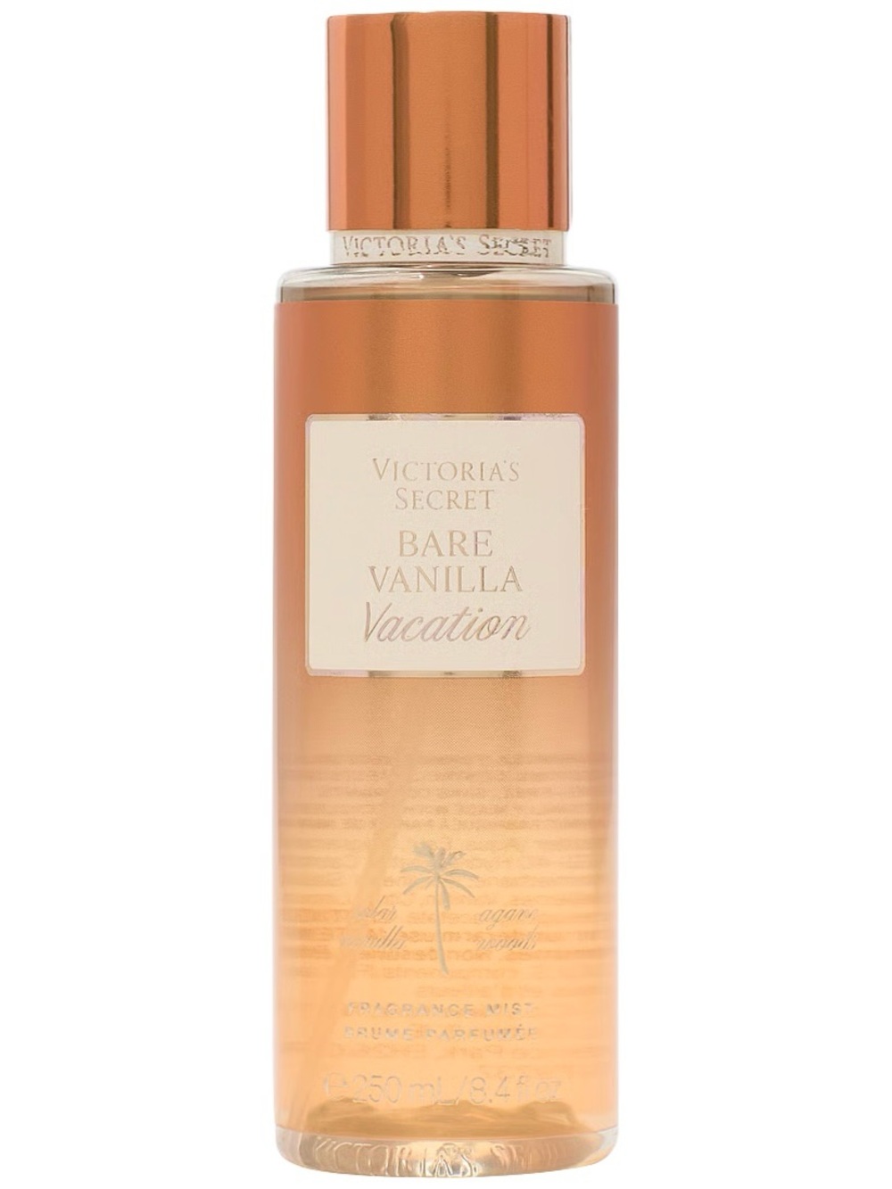 Victoria’s Secret Bare Vanilla Vacation Fragrance Mist 8.4oz